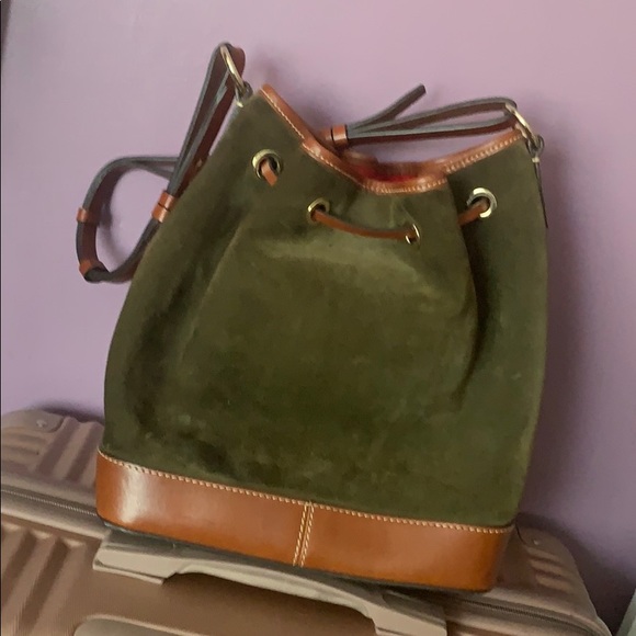 Dooney & Bourke Bags Dooney Bourke Olive Green Bucket Bag Poshmark